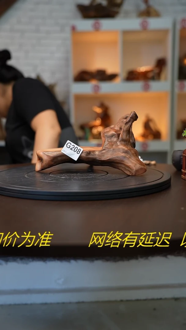 木木雕款用****8云南红色紫油梨摆台