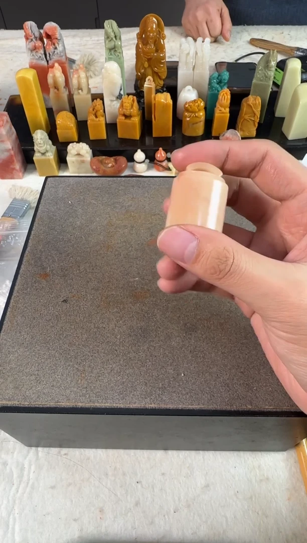 【闪购商品】青田石印石编号编号5722