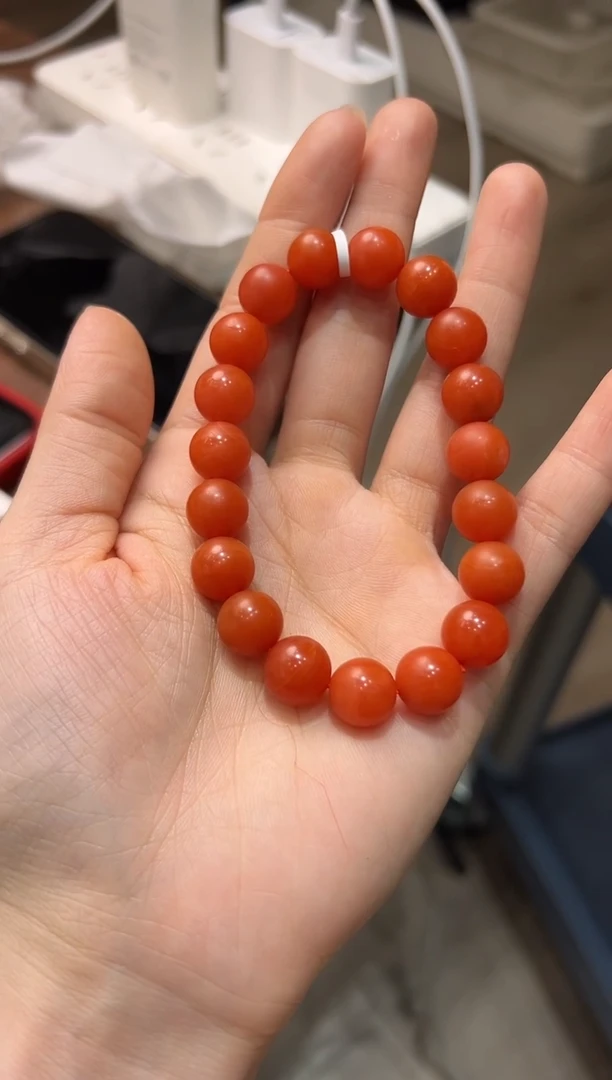 南红玛瑙手串未镶嵌XL3485南红手串11+多样性发一