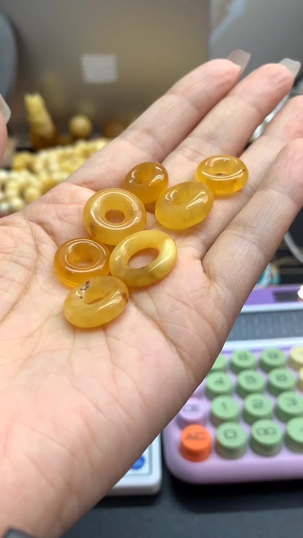 未镶嵌琥珀珠宝奇石2774多样性发其一默认有瑕