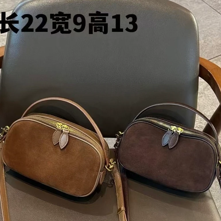 【琳子推荐】新款时尚双层拉链手提单肩斜挎女包356百搭小众