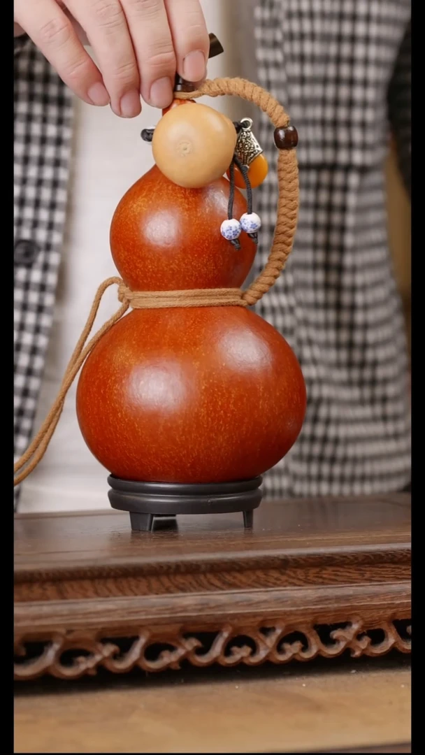 175号精品天然大漆酒葫芦一物一拍~