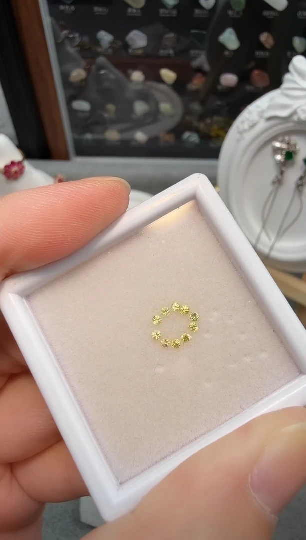 裸石蓝宝石黄蓝宝ct-A565-10p