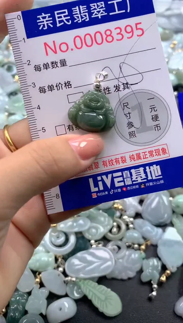 颈饰未镶嵌翡翠8395