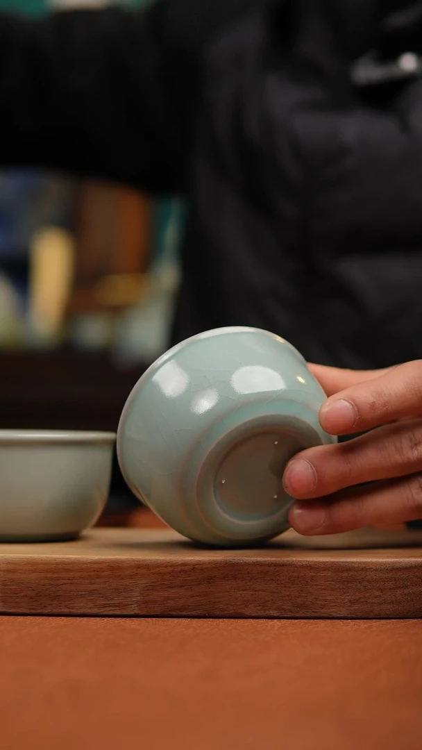 【闪购商品】瓷片原产地原矿仿古缸杯微瑕福利