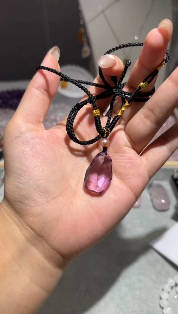 未镶嵌吊坠(不含链)紫晶巴西紫水晶吊坠