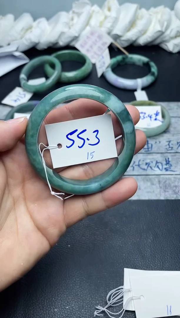 未镶嵌手镯翡翠15