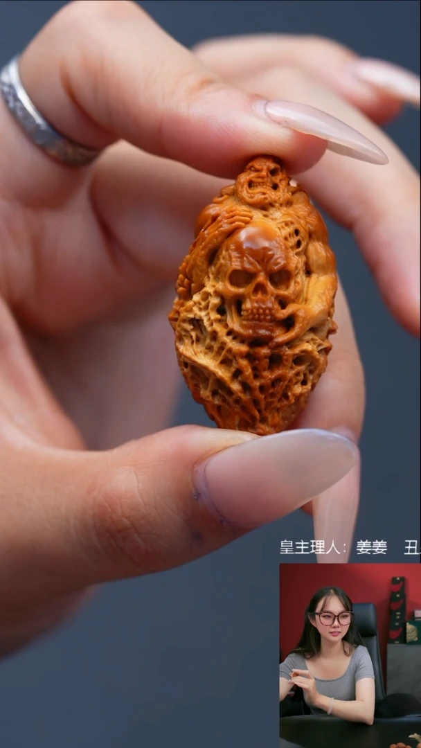 手串/手链橄榄核2.3整身骷髅恶僧单颗