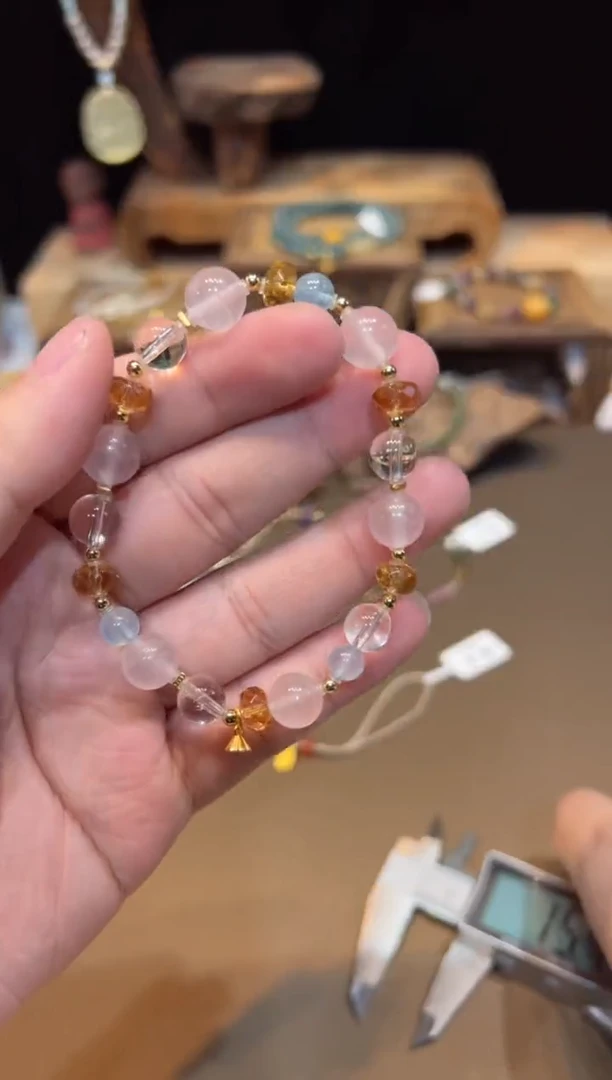 水晶手链未镶嵌手饰@@0522