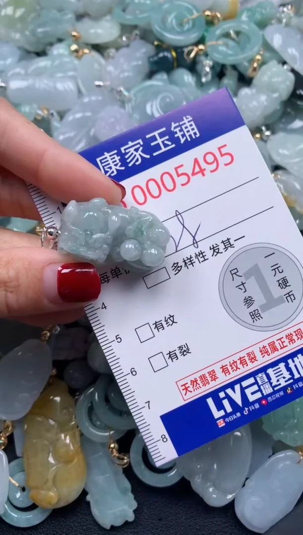 颈饰未镶嵌翡翠5495