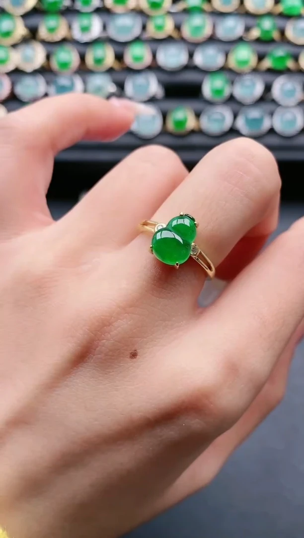 【闪购商品】翡翠戒指银S925镶嵌11111111