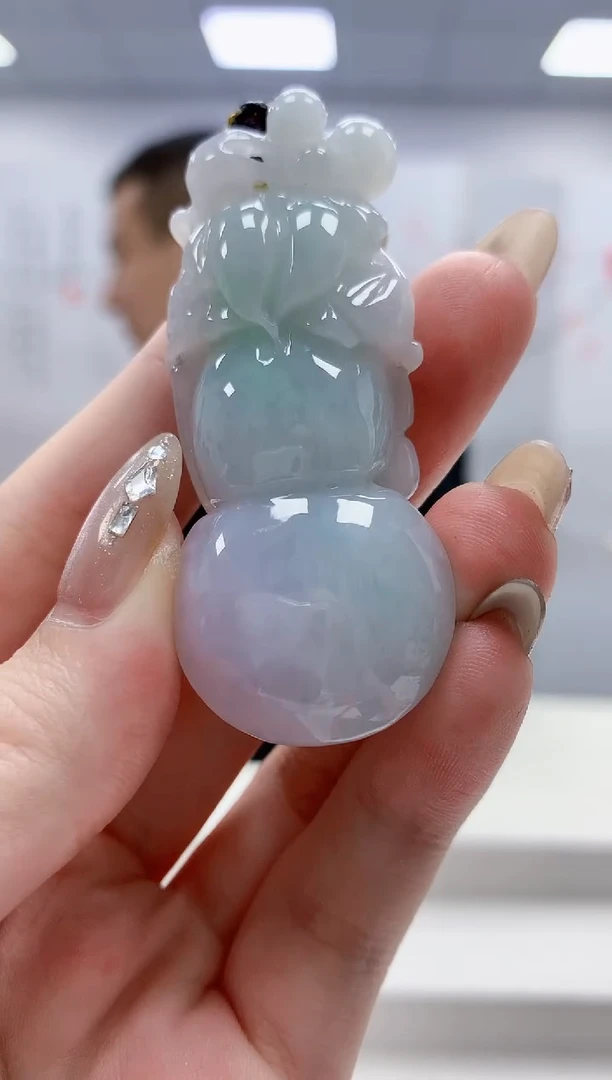 未镶嵌定制翡翠4898jw-毛货挂件75