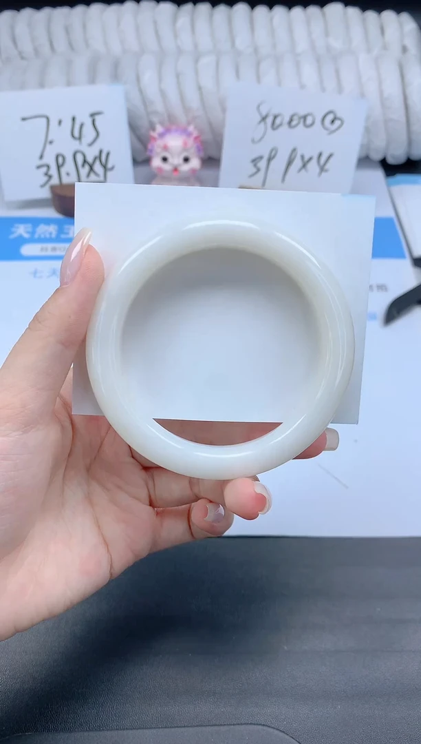 和田玉手镯未镶嵌K121-59.9