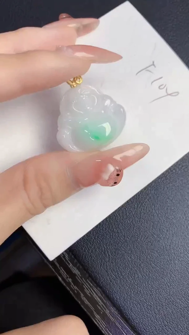 颈饰未镶嵌翡翠缅甸天然翡翠A货