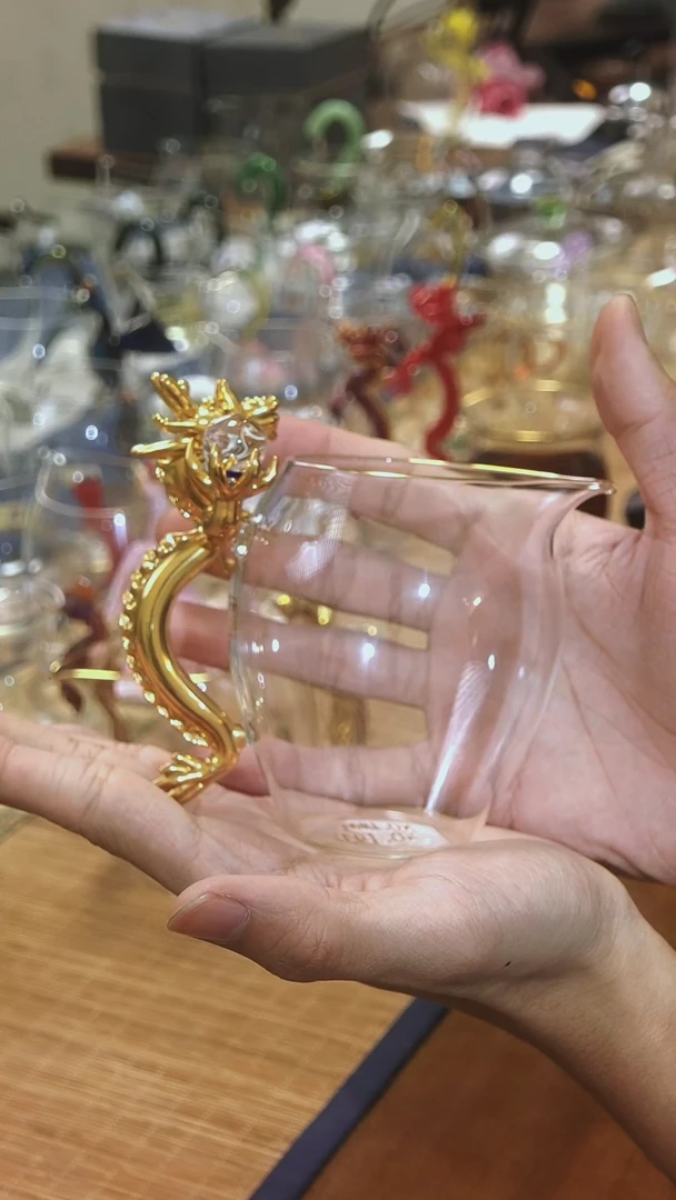 【闪购商品】金龙公道杯晶焱金标
