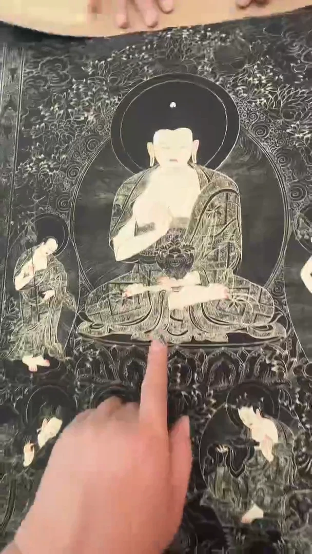 卷轴画唐卡16034