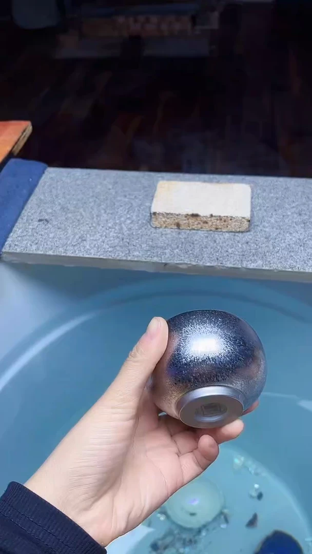 【闪购商品】茶盏高端银色主人茶杯