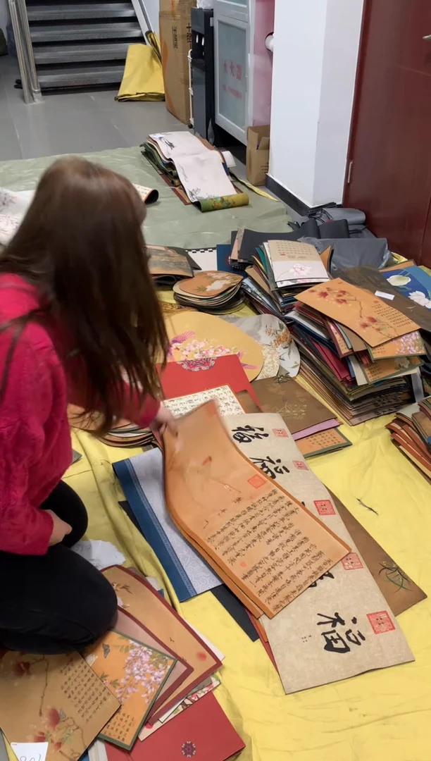 混纺微瑕茶席-30X60-354号