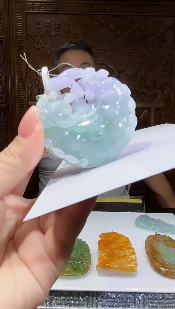未镶嵌定制翡翠13/0926/C/如意