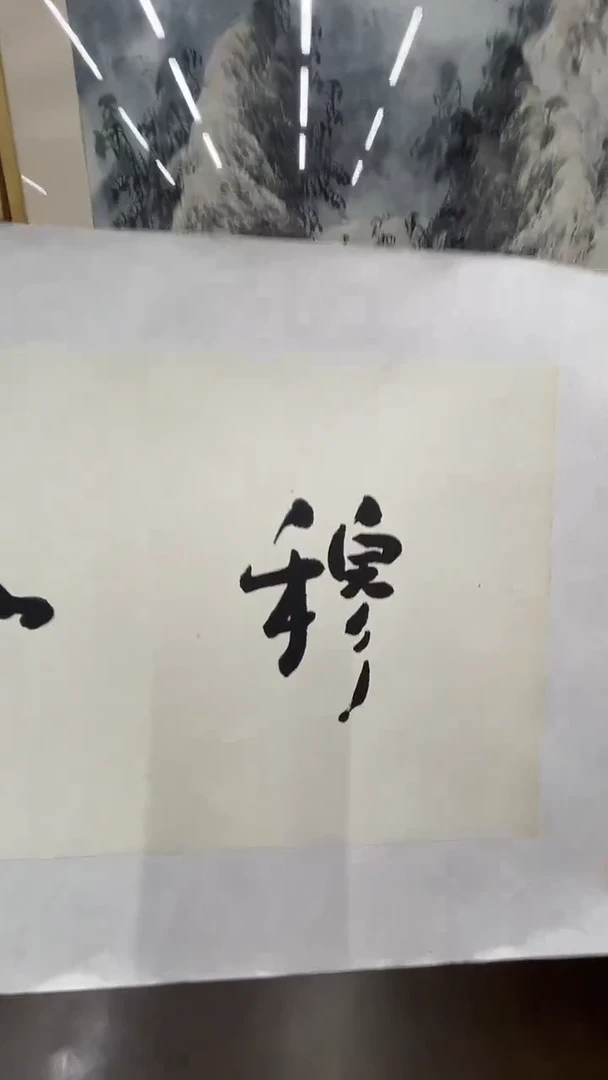 国画春阳书法作品
