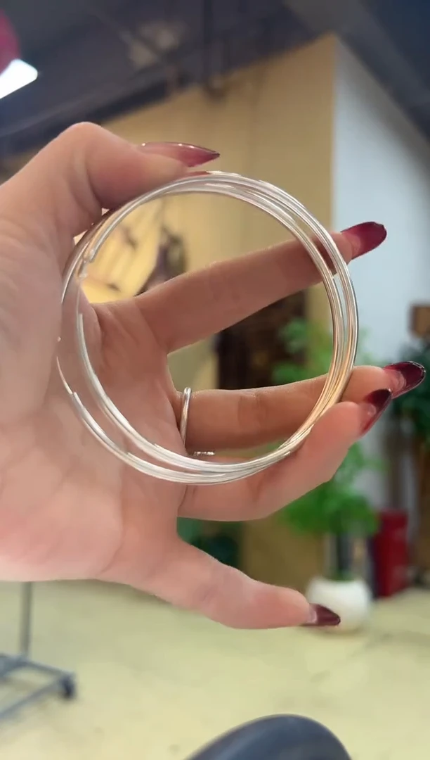 无925银不****字7CM耳圈