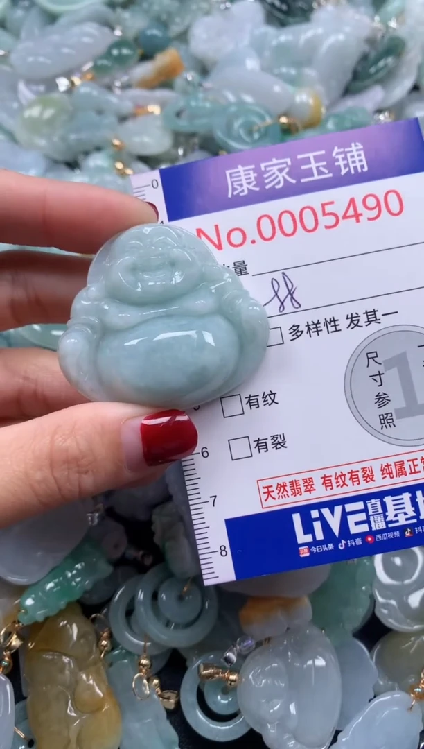 颈饰未镶嵌翡翠5490