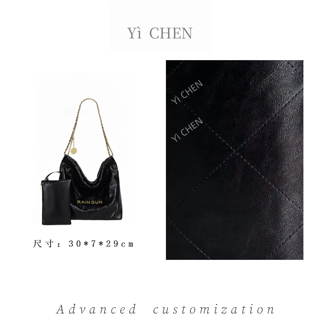 【Yì CHEN】GQ-9021-黑色 简约时尚女士新款轻奢单肩斜跨包