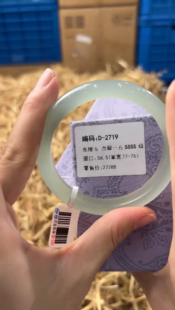 未镶嵌手镯石英质玉D-2719