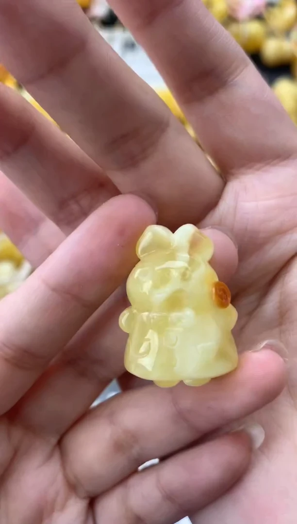 未镶嵌琥珀珠宝奇石108琥珀蜜蜡微瑕品