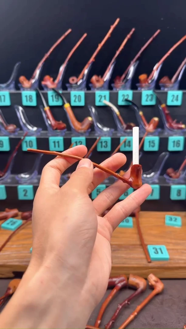 一物一图檬子木手工香烟嘴