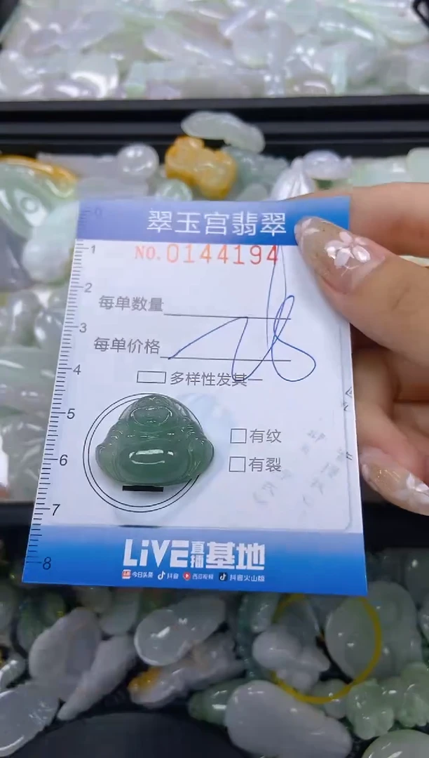 翡翠未镶嵌颈饰闪购0144194