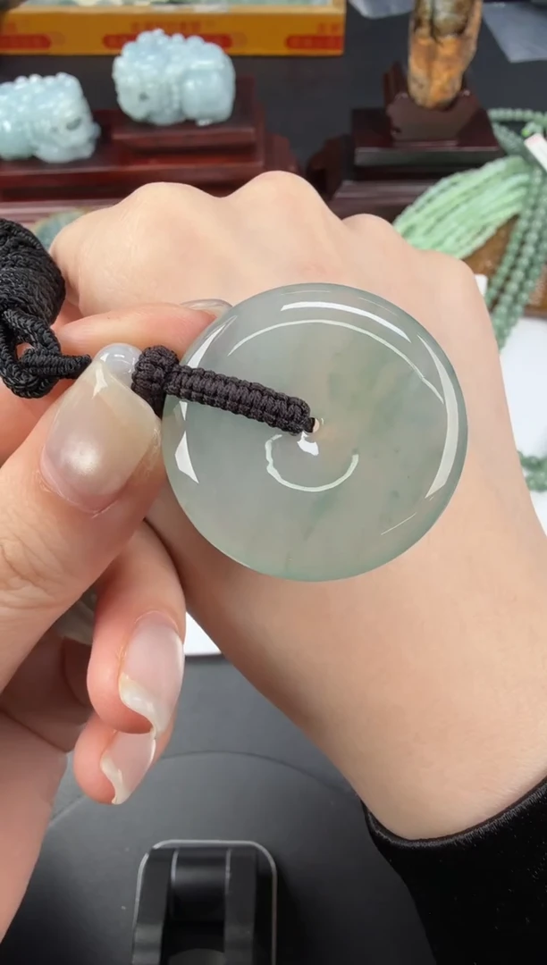 吊坠(不含链)未镶嵌翡翠翡翠饰品-94