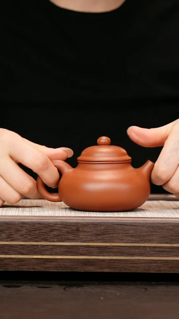 茶壶紫砂小煤窑朱泥 容天190cc 王红英