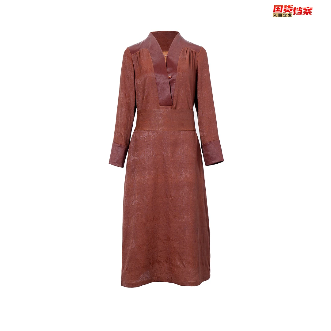 【万象有衣】凤舞九洲-高端女装原创设计师款-6209