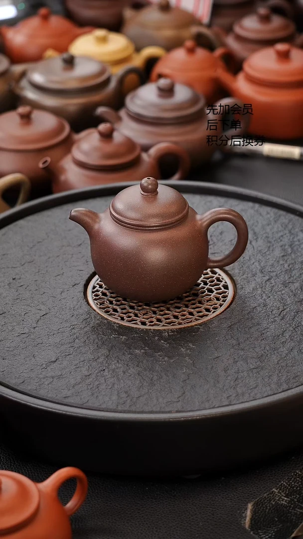 茶壶紫砂瑕 匏樽 150C 原矿四号井底槽清