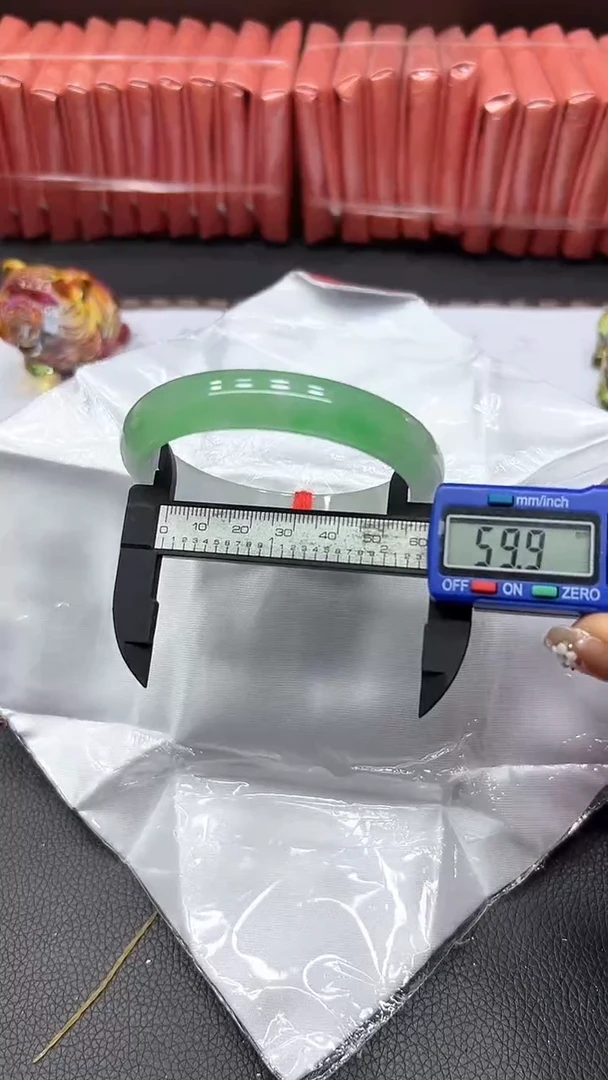 无非金属57号手镯60圈口雪