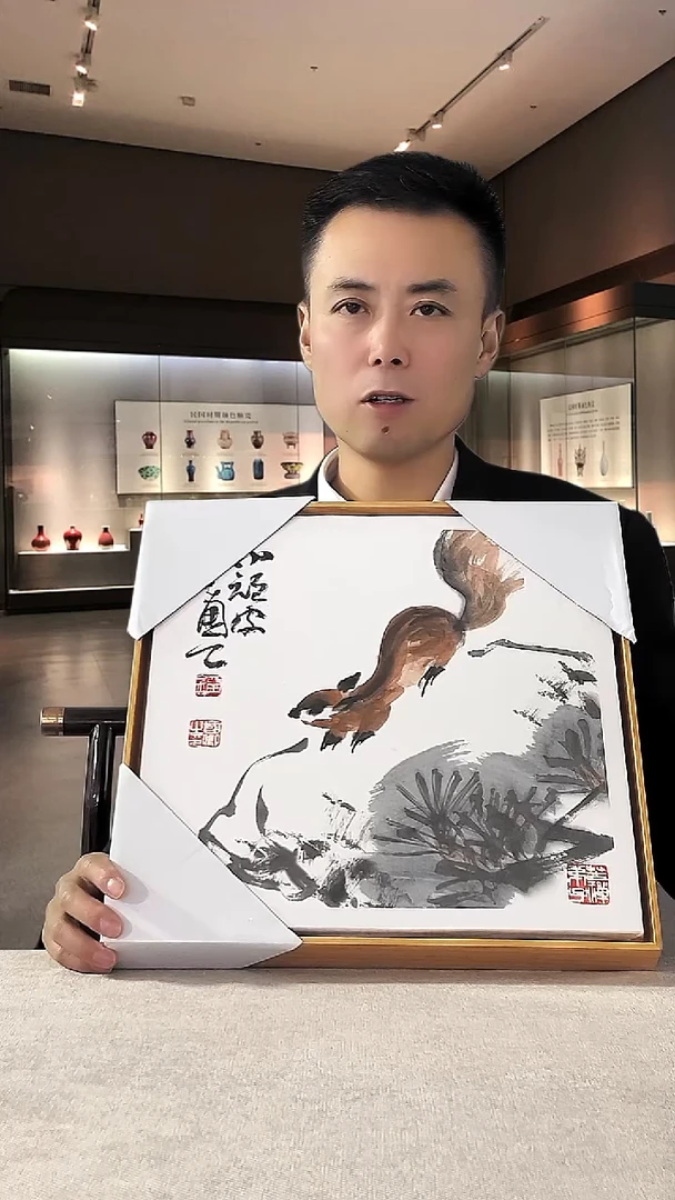 国画刘老师花鸟作品