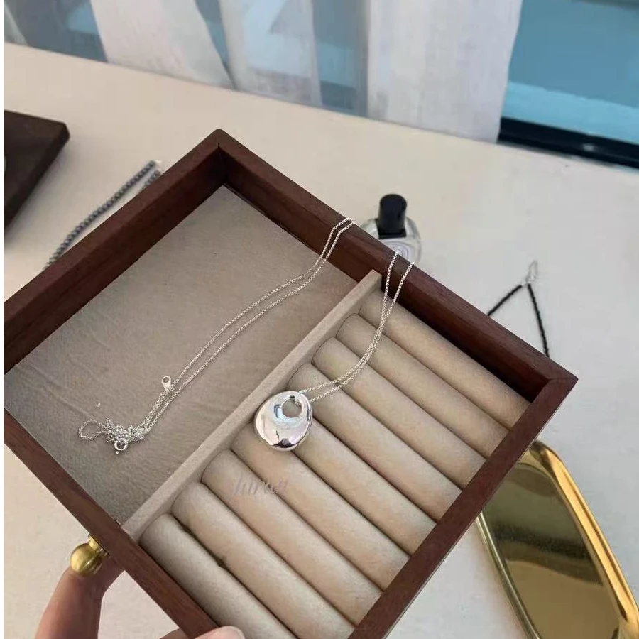 合金吊坠 韩国东大门正品代购 高级感水滴形吊坠项链（no退 no换）