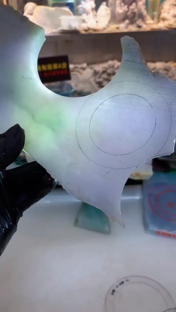 翡翠未镶嵌颈饰0朗0翡翠珠宝 71