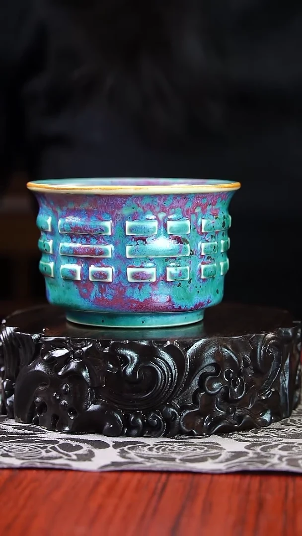 68号原矿高温钧瓷孤品收藏级