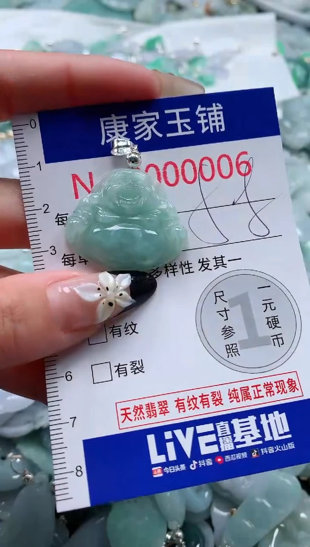 翡翠未镶嵌颈饰6