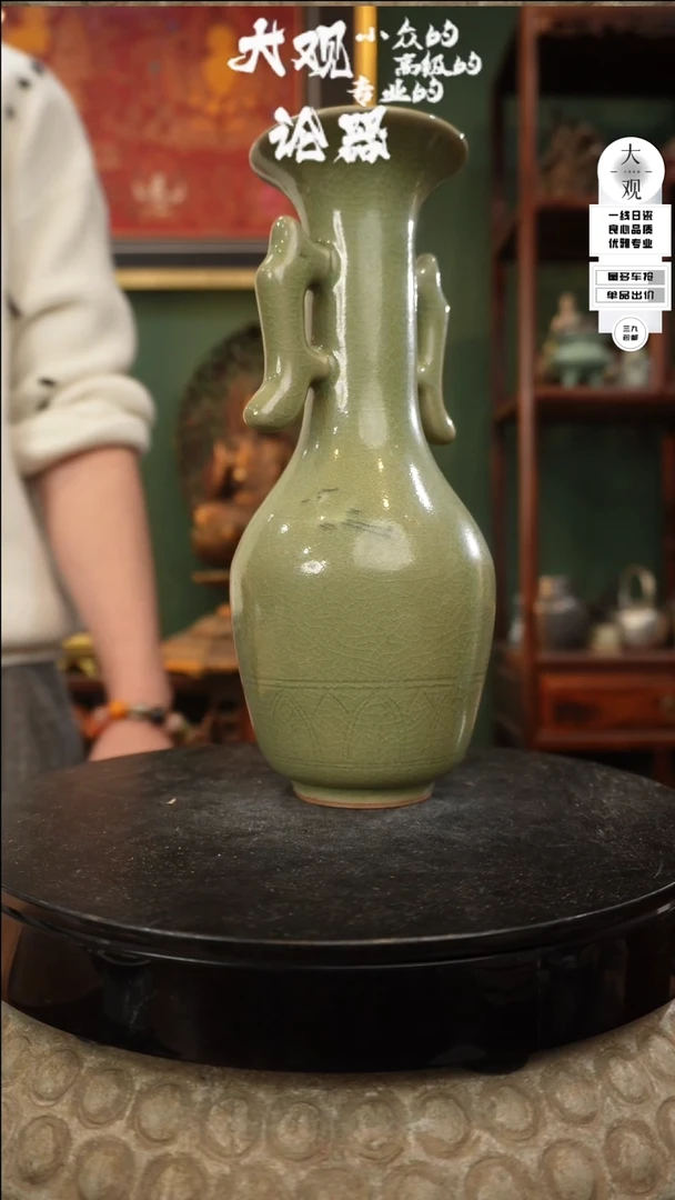 【闪购商品】瓷片大观论器花瓶