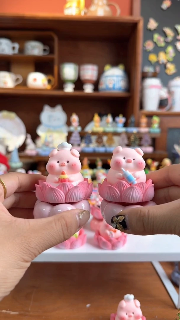 转转摆件秋*秋甜品猪猪+医生猪猪
