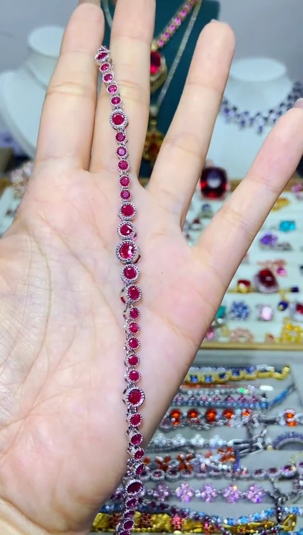 银S925镶嵌耳饰紫晶1