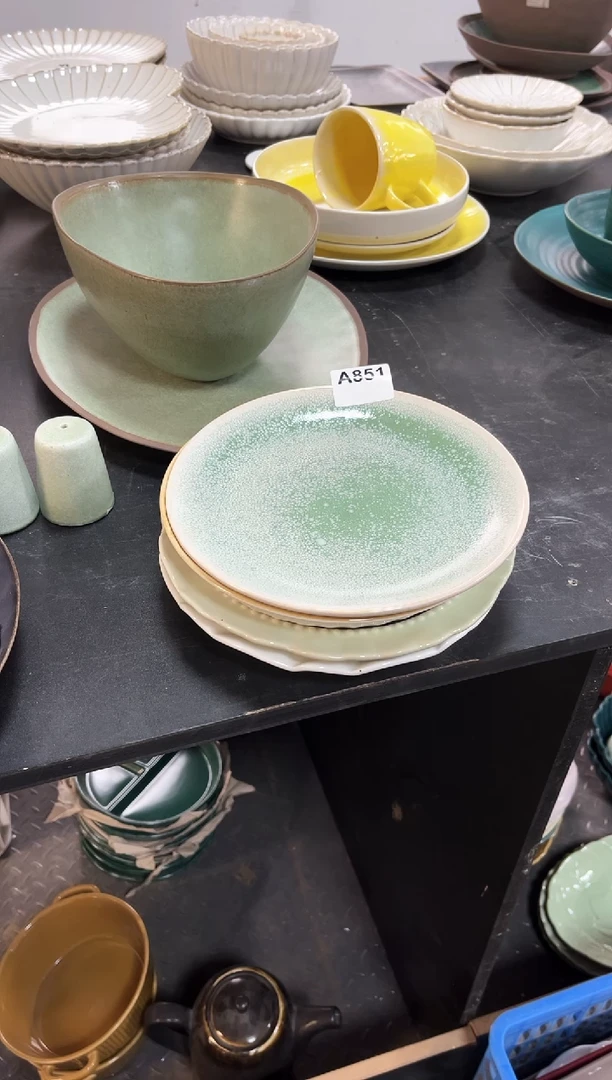 瓷片a851盘子4个