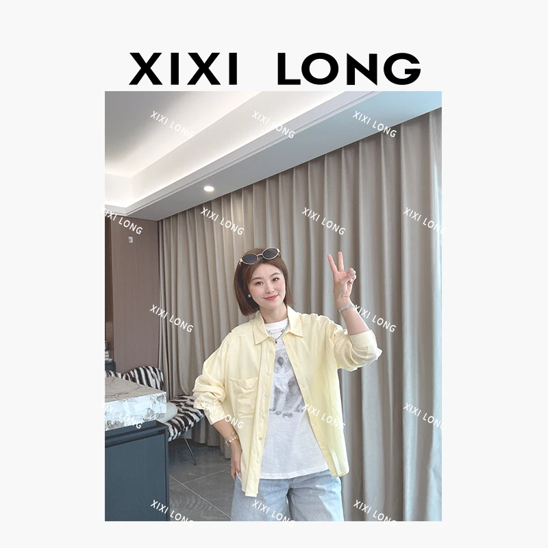 大喜｜ “仲夏亚麻”25夏季简约薄款透气时尚百搭文艺衬衫上衣W61011