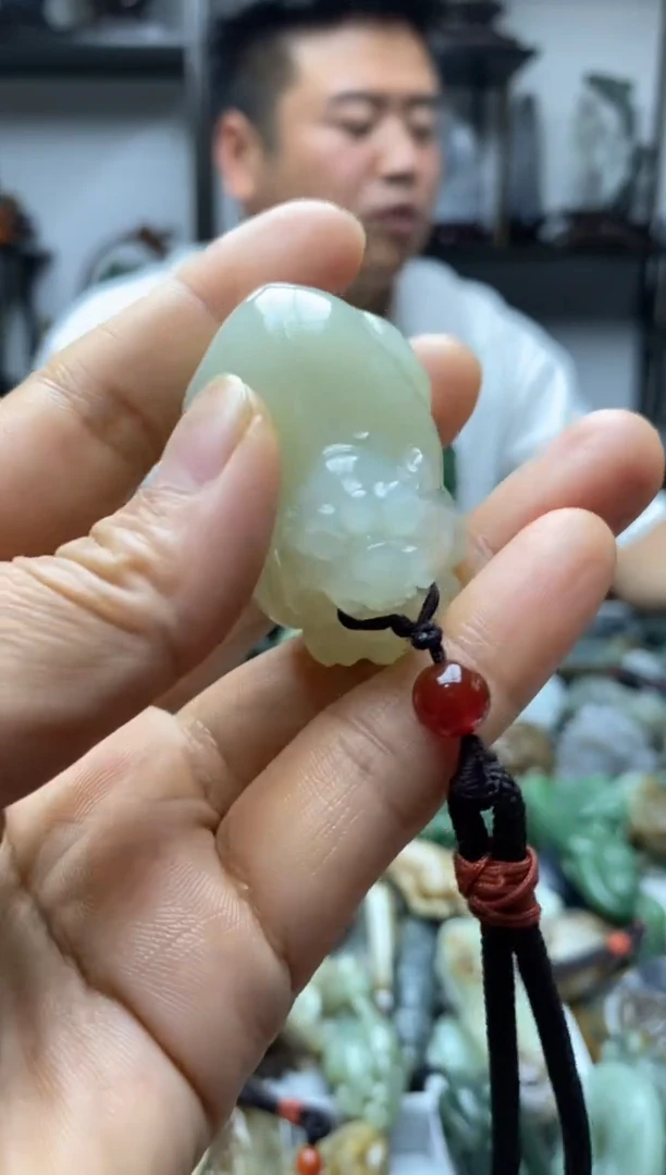 未镶嵌和田玉把件量**尘1