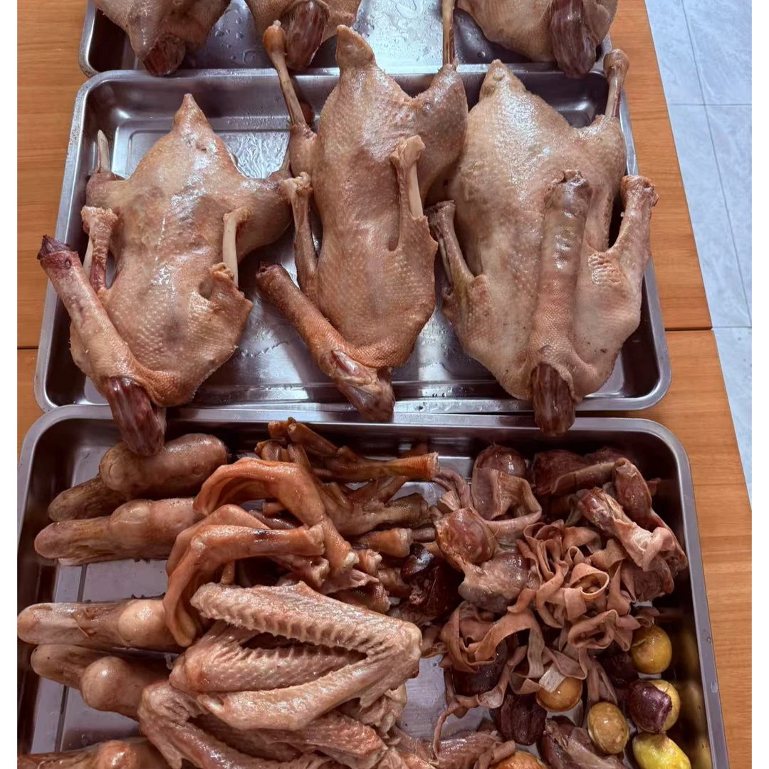 新鲜卤制寿县盐水鹅卤味熟食真空包装冷链发货