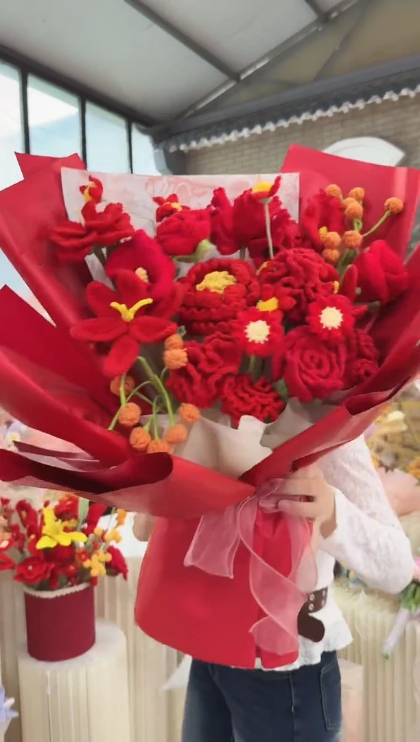 非遗手工定制花束，孤品清仓！！