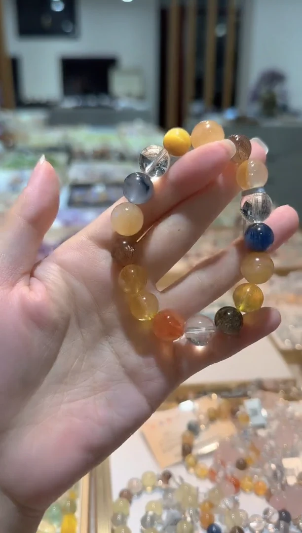 水晶手串未镶嵌手串